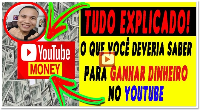 Como ganhar dinheiro no Youtube sem aparecer. Como ganhar dinheiro no youtube. Youtube money funciona de verdade